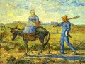 Morning Going to Work Vincent van Gogh